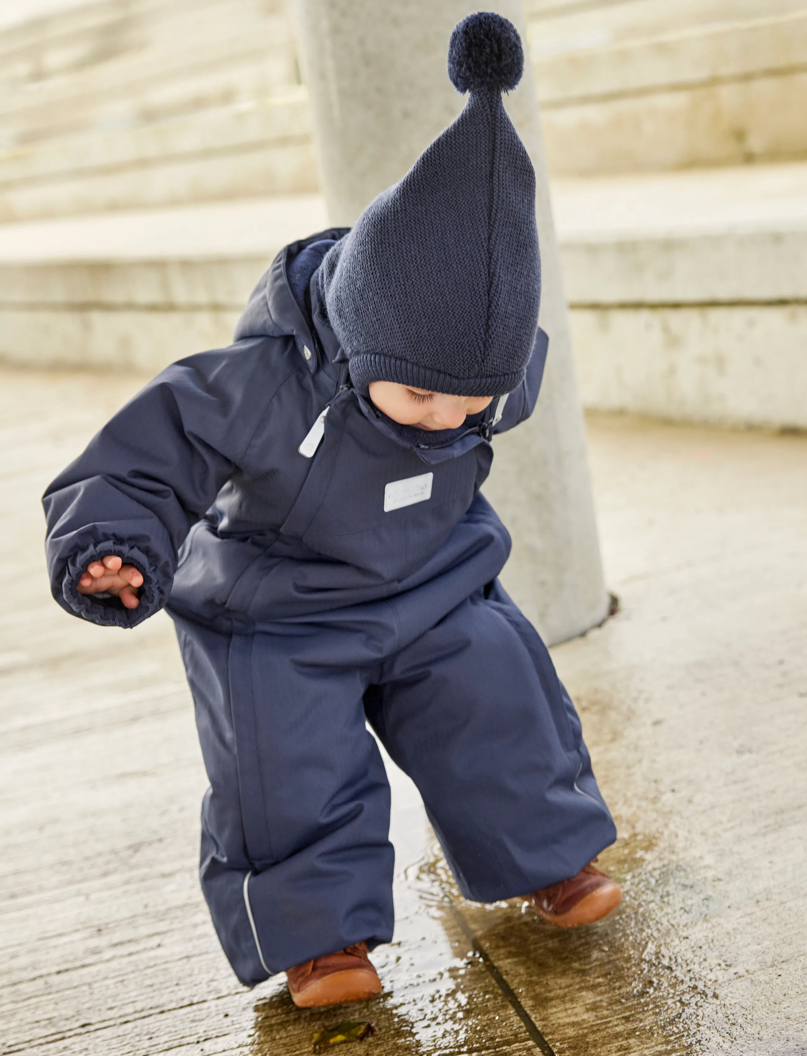 Minymo Snow Suit, 98, Coveralls, Marineblau - Snow-ski Coveralls & Sets, Kinder
