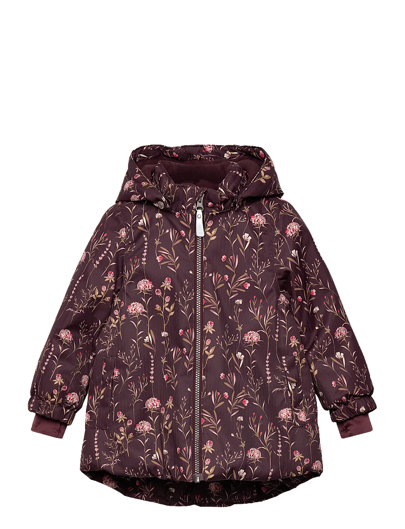 Minymo - Snow Jacket AOP - suusajoped - catawba grape - 1