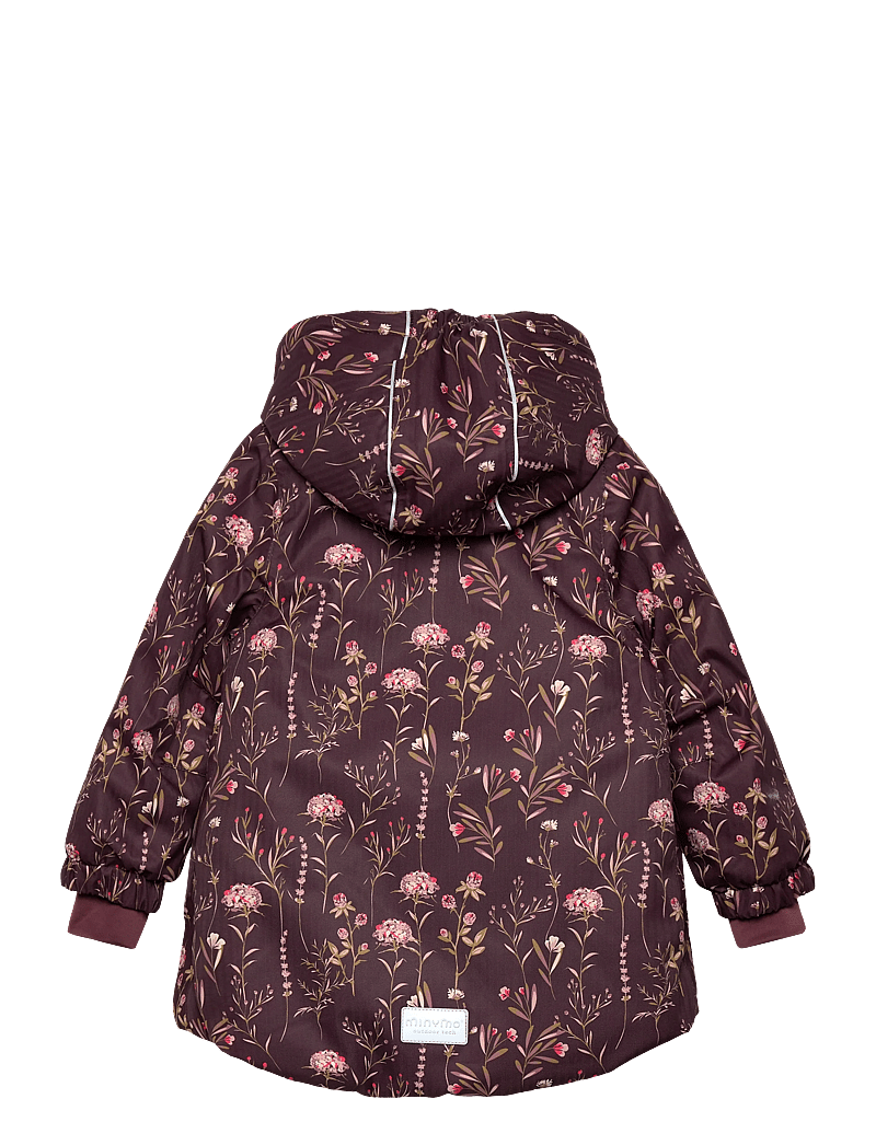 Minymo - Snow Jacket AOP - suusajoped - catawba grape - 2