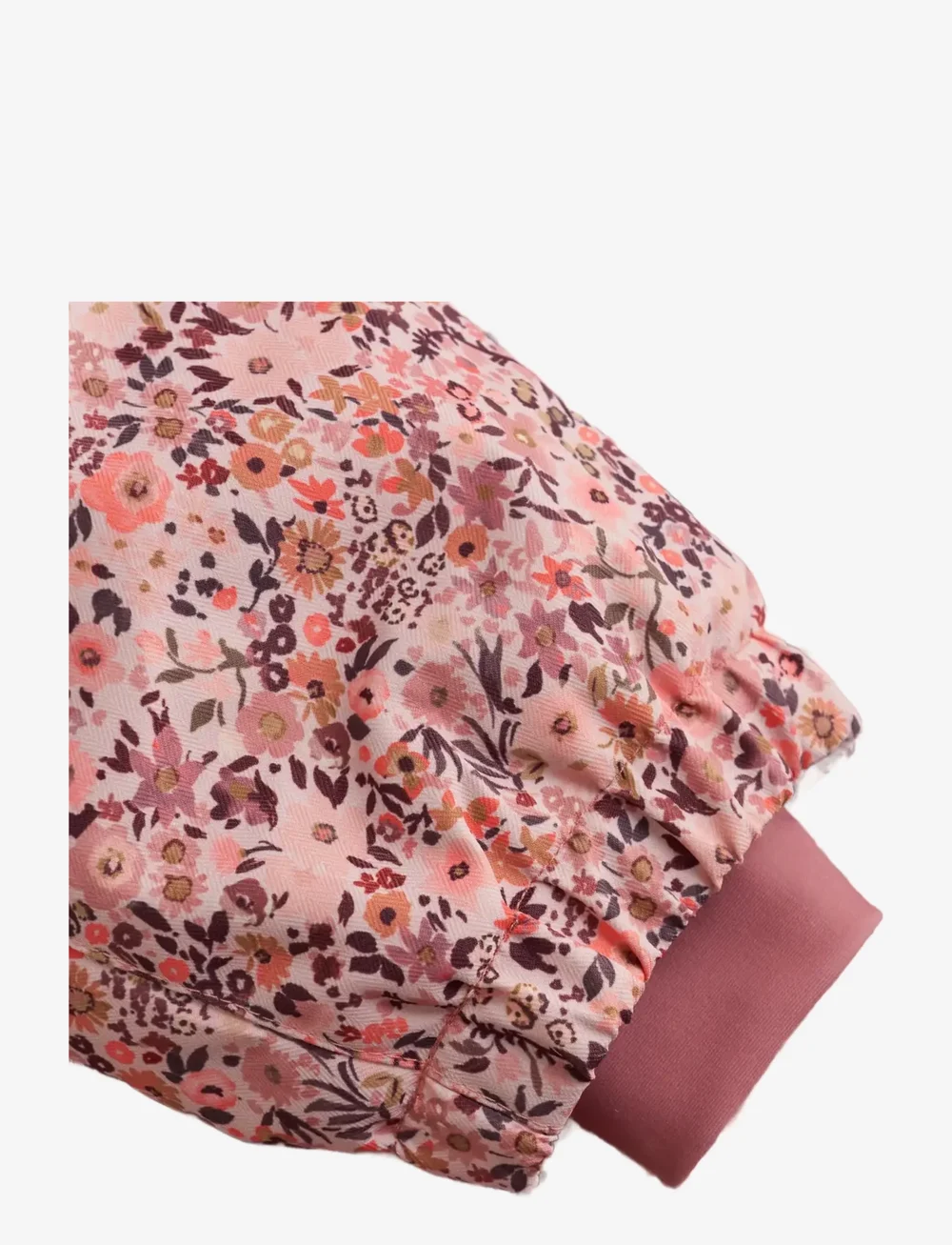 Minymo - Snow Jacket AOP - skijakker - peach whip - 3