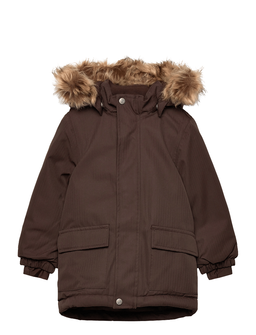 Minymo - Snow Jacket - kurtki narciarskie - bracken - 1