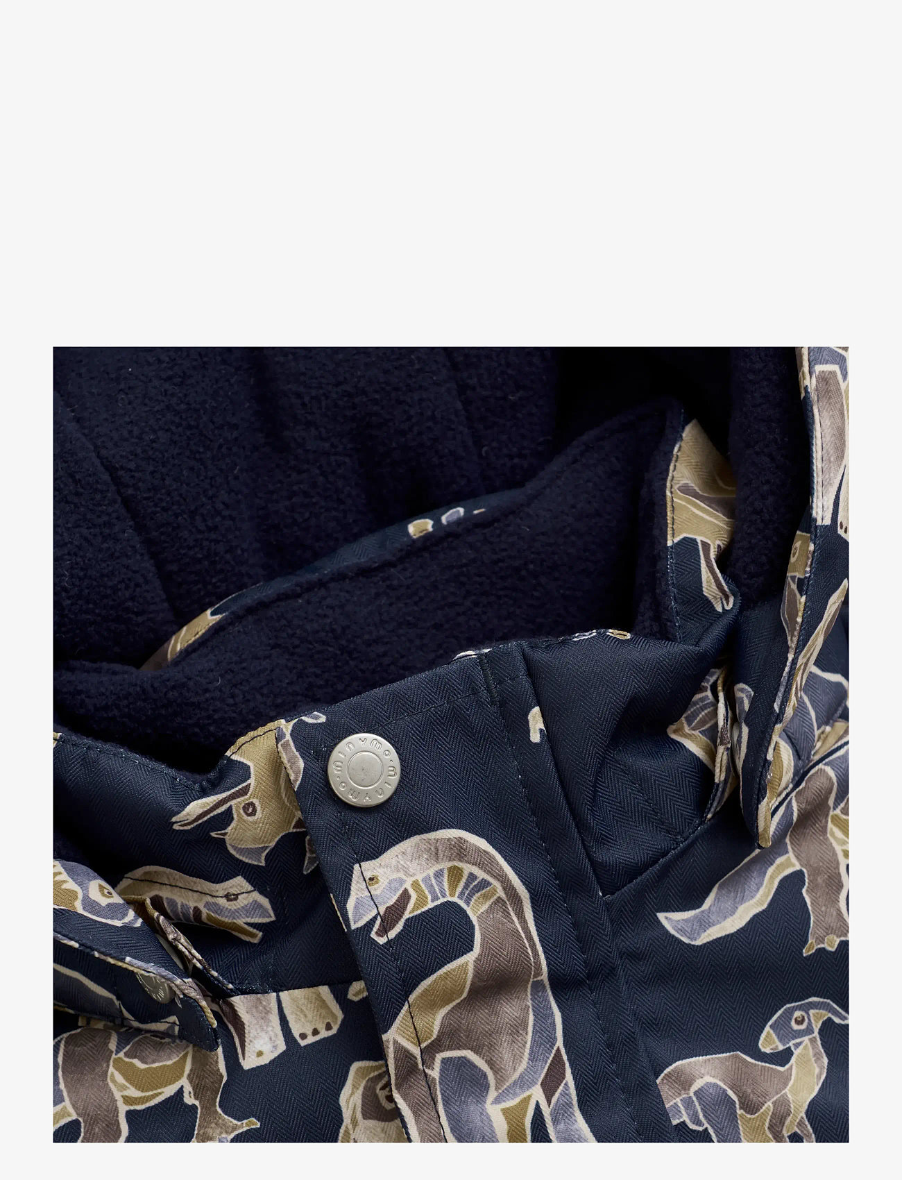 Minymo - Snow Jacket - vinterjackor - medal bronze - 2