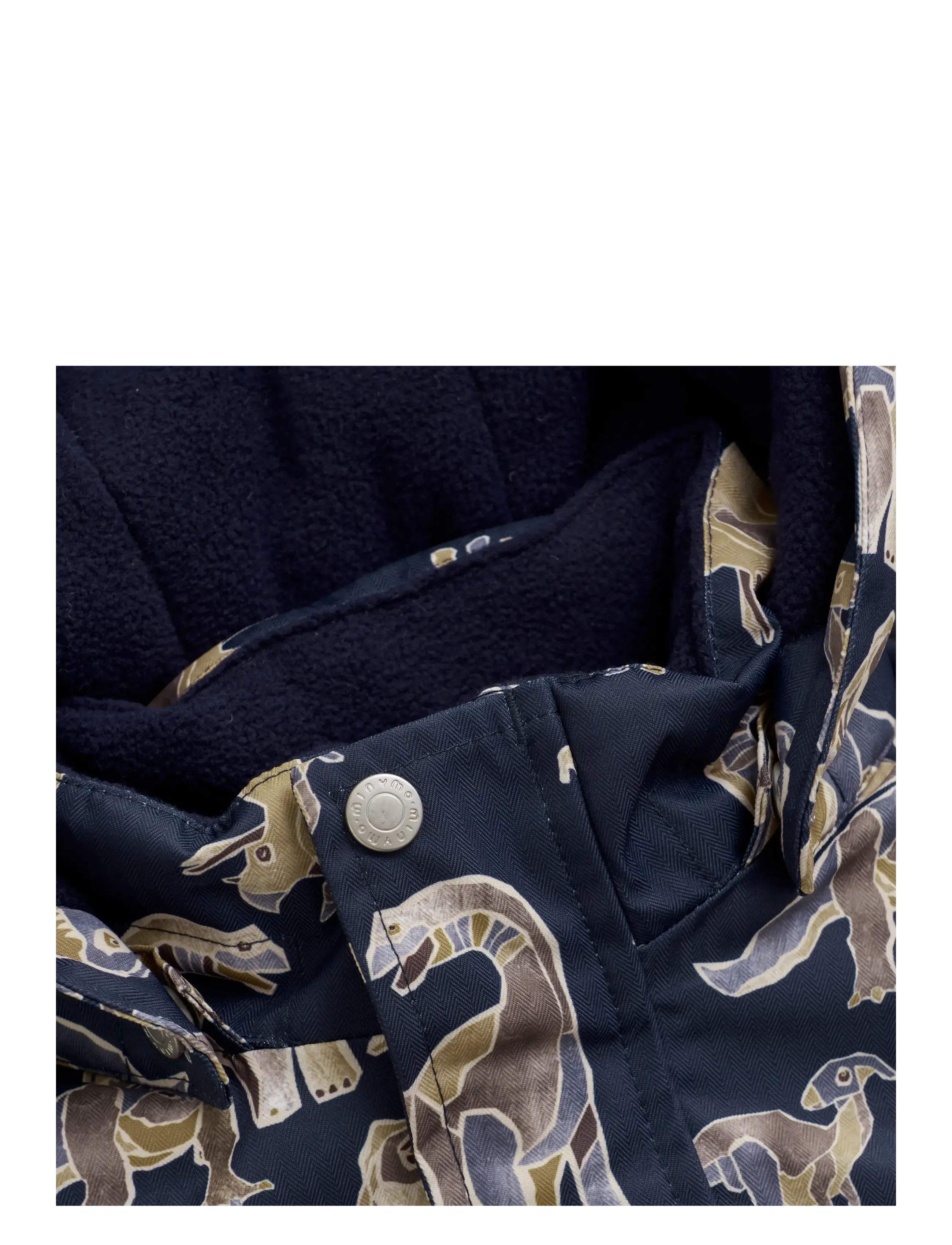 Minymo - Snow Jacket - vinterjackor - medal bronze - 3