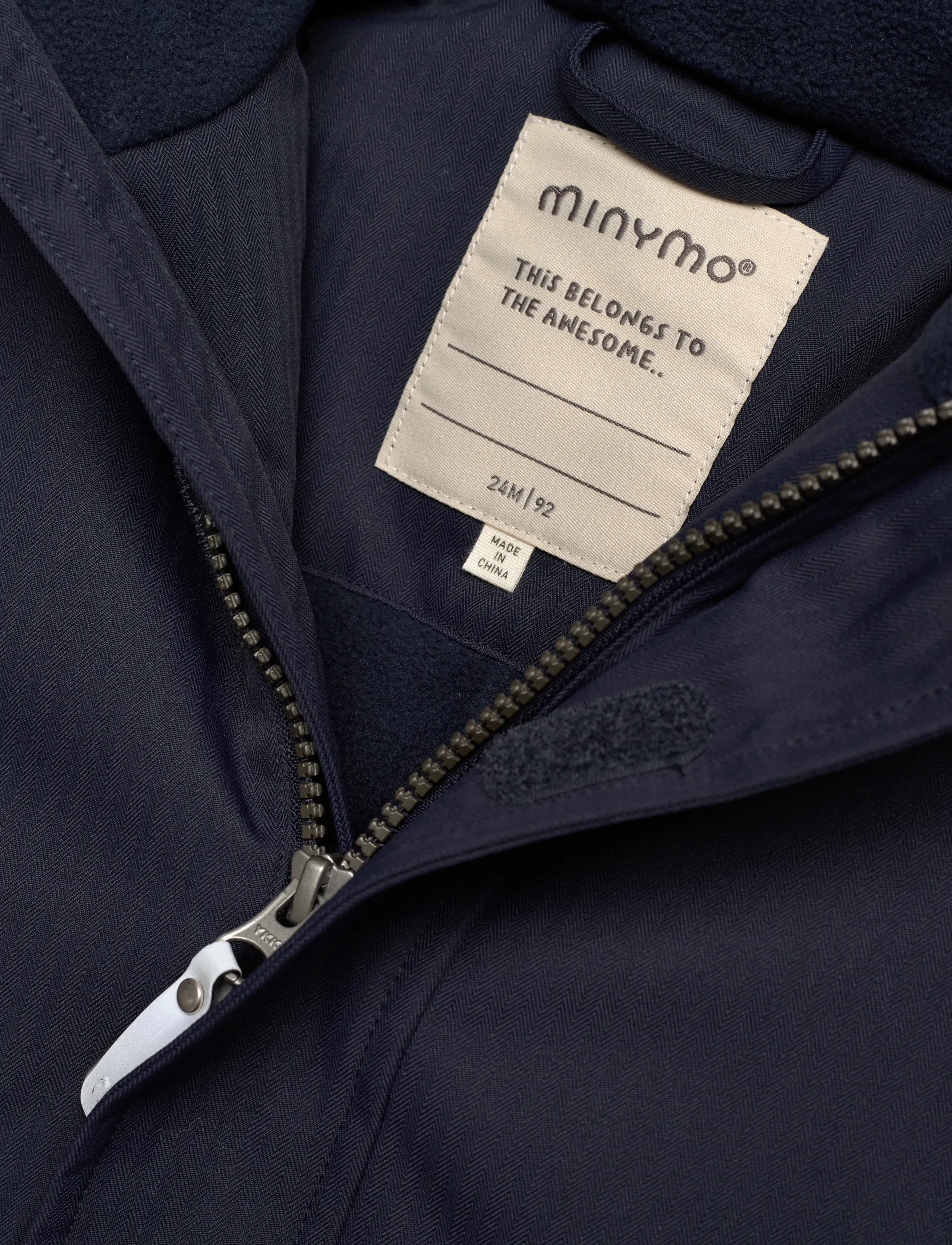 Minymo - Snow Jacket - winterjacken - parisian night - 2