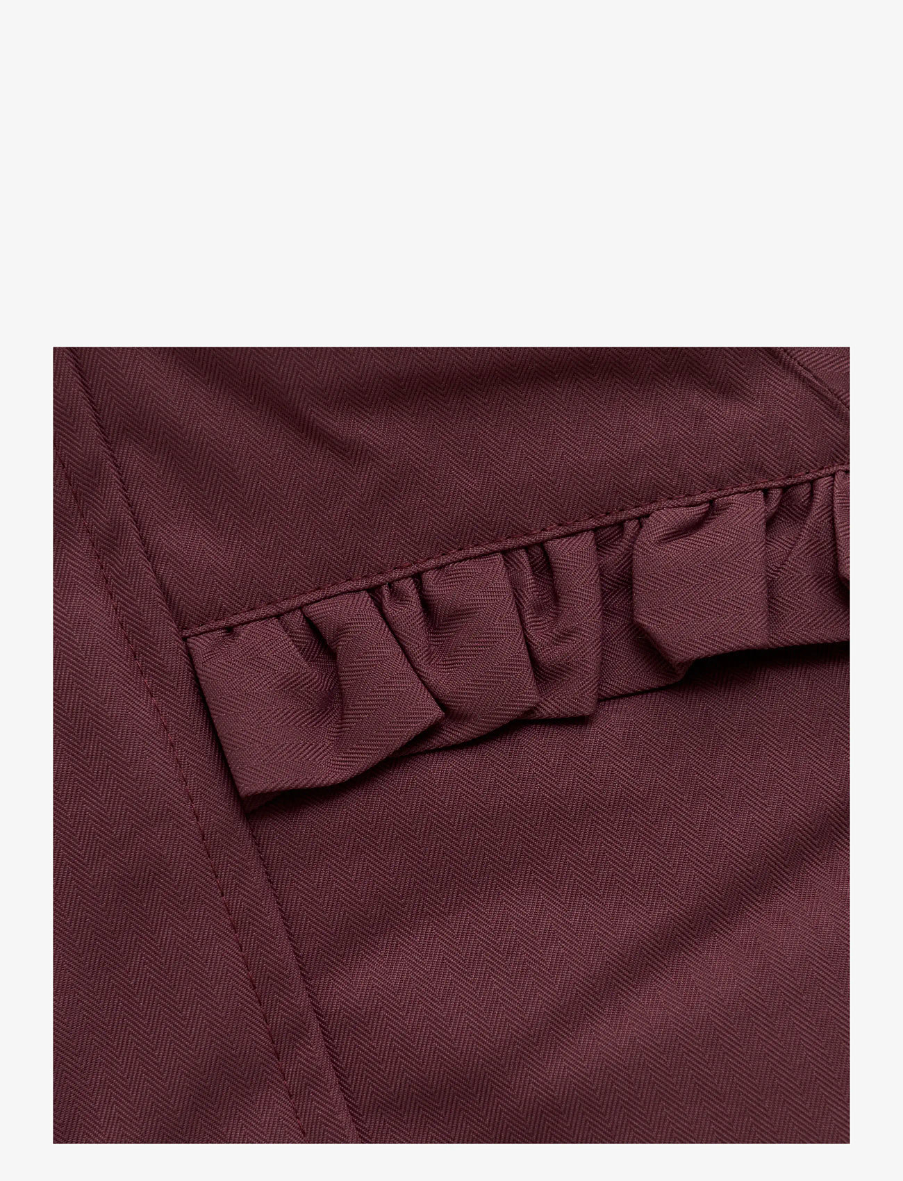 Minymo - Snow Jacket w. Fur - talvejoped - catawba grape - 3