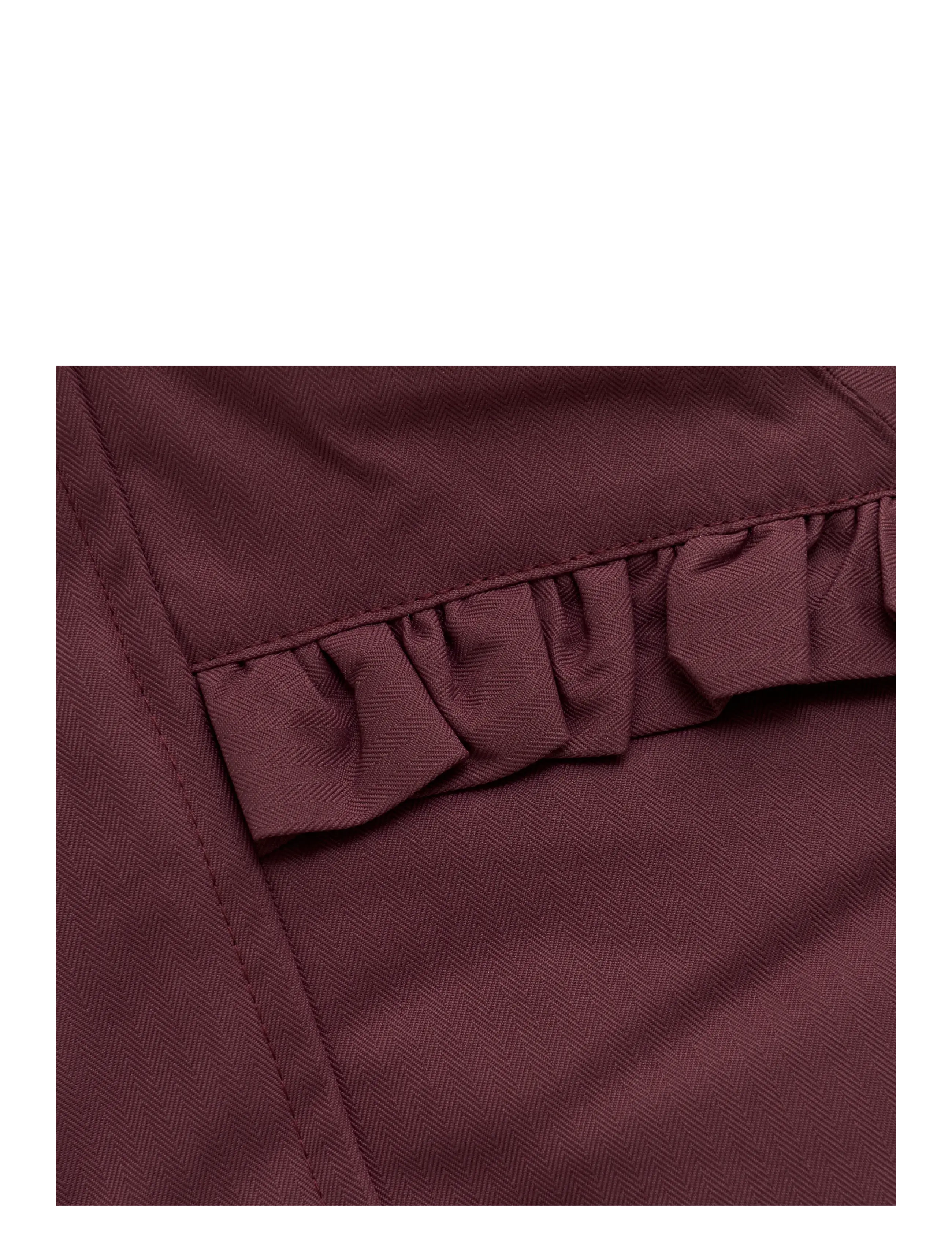 Minymo - Snow Jacket w. Fur - winter jackets - catawba grape - 4