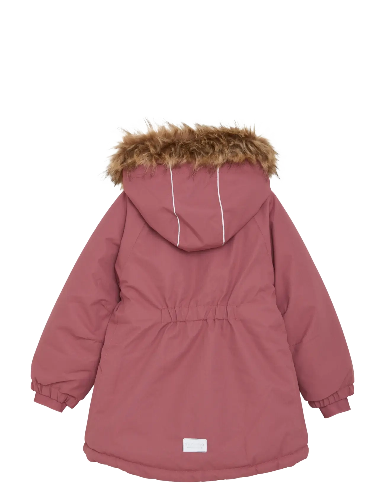 Minymo - Snow Jacket w. Fur - kurtki narciarskie - withered rose - 2