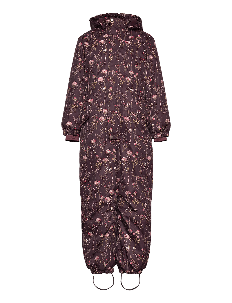 Minymo - Snow Suit AOP - schneeanzug - catawba grape - 0