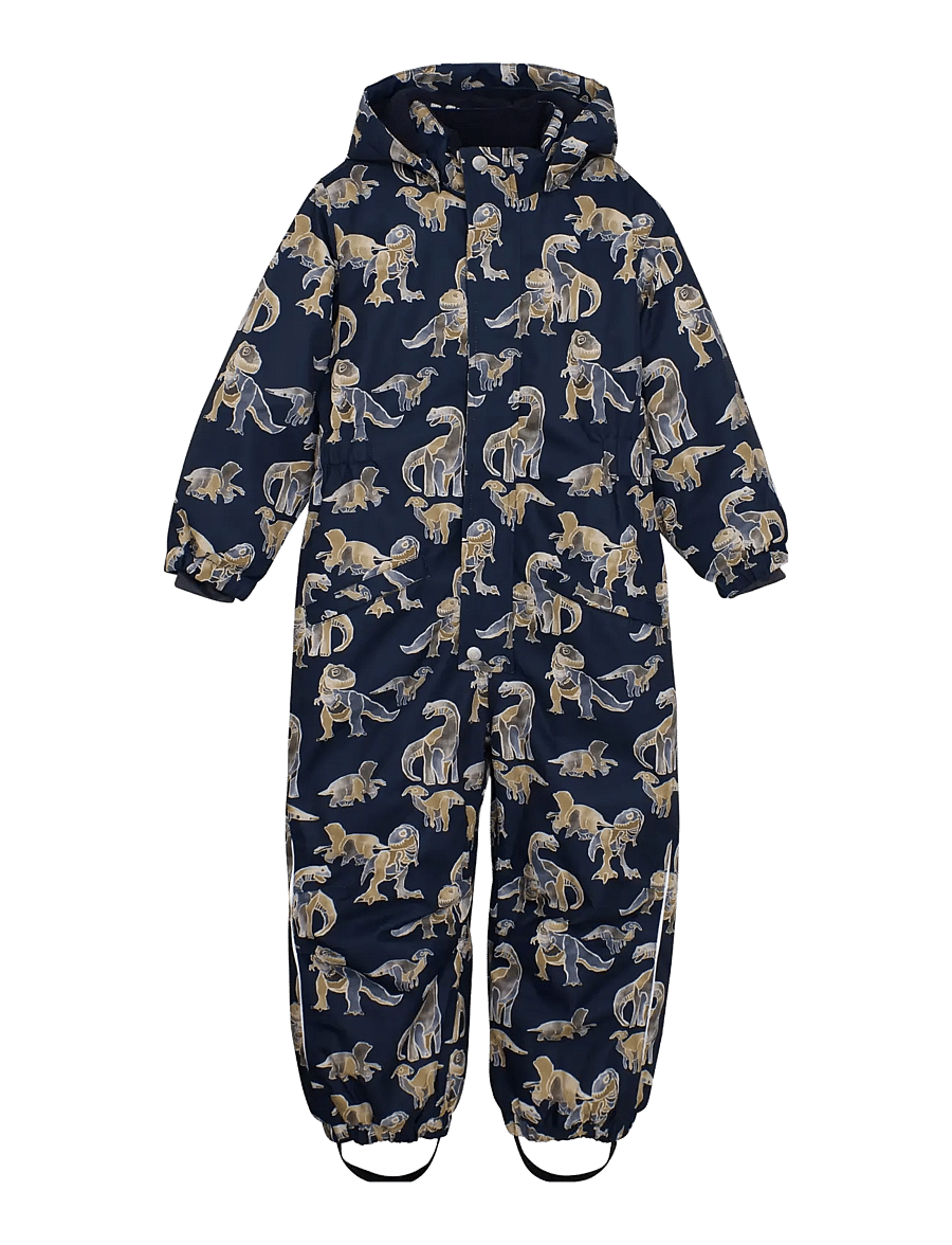 Minymo - Snow Suit AOP - snjógallar - medal bronze - 1