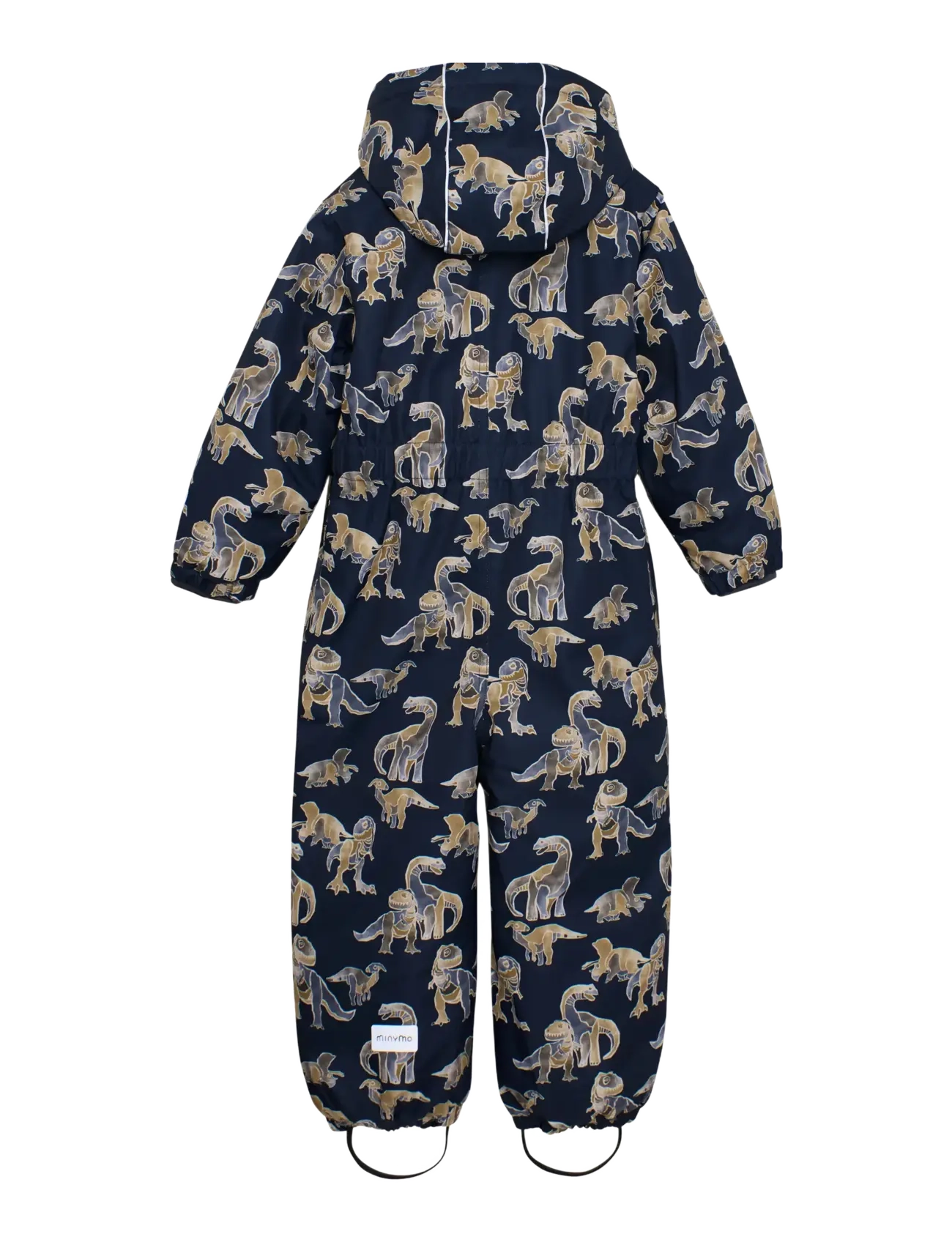 Minymo - Snow Suit AOP - overtøj - medal bronze - 2