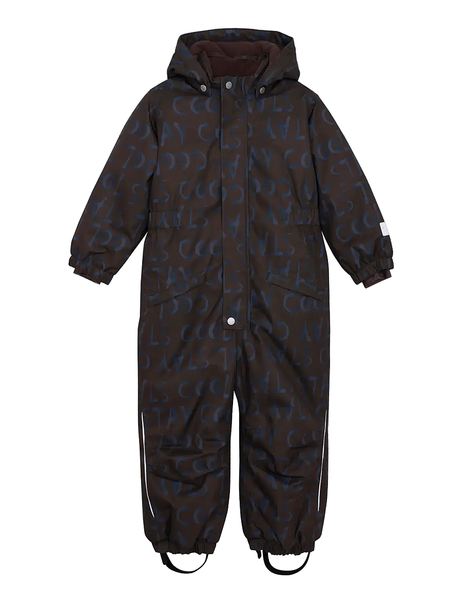 Minymo - Snow Suit AOP - ziemas kombinezoni - ombre blue - 0