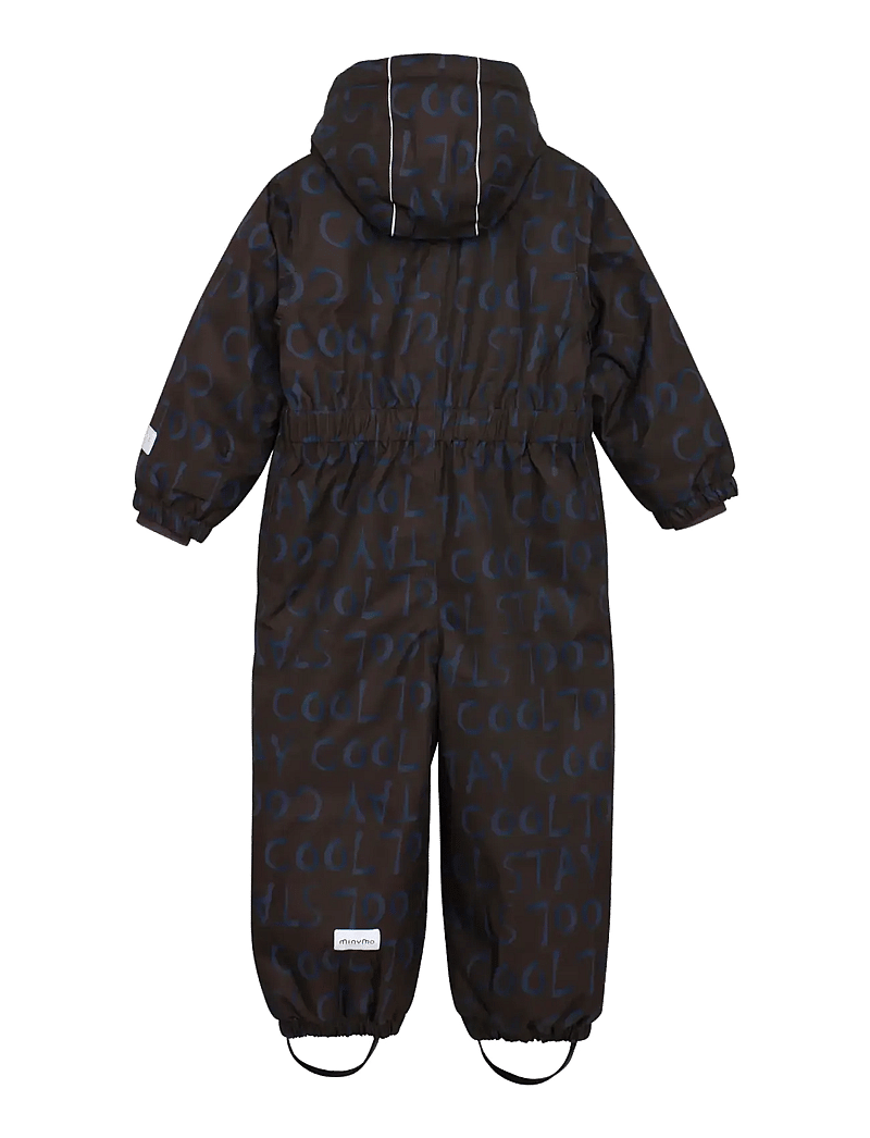 Minymo - Snow Suit AOP - vinteroveraller - ombre blue - 1