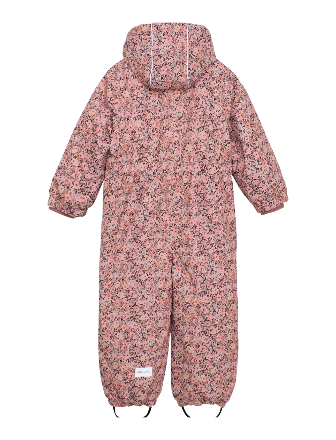 Minymo - Snow Suit AOP - overtøj - peach whip - 1