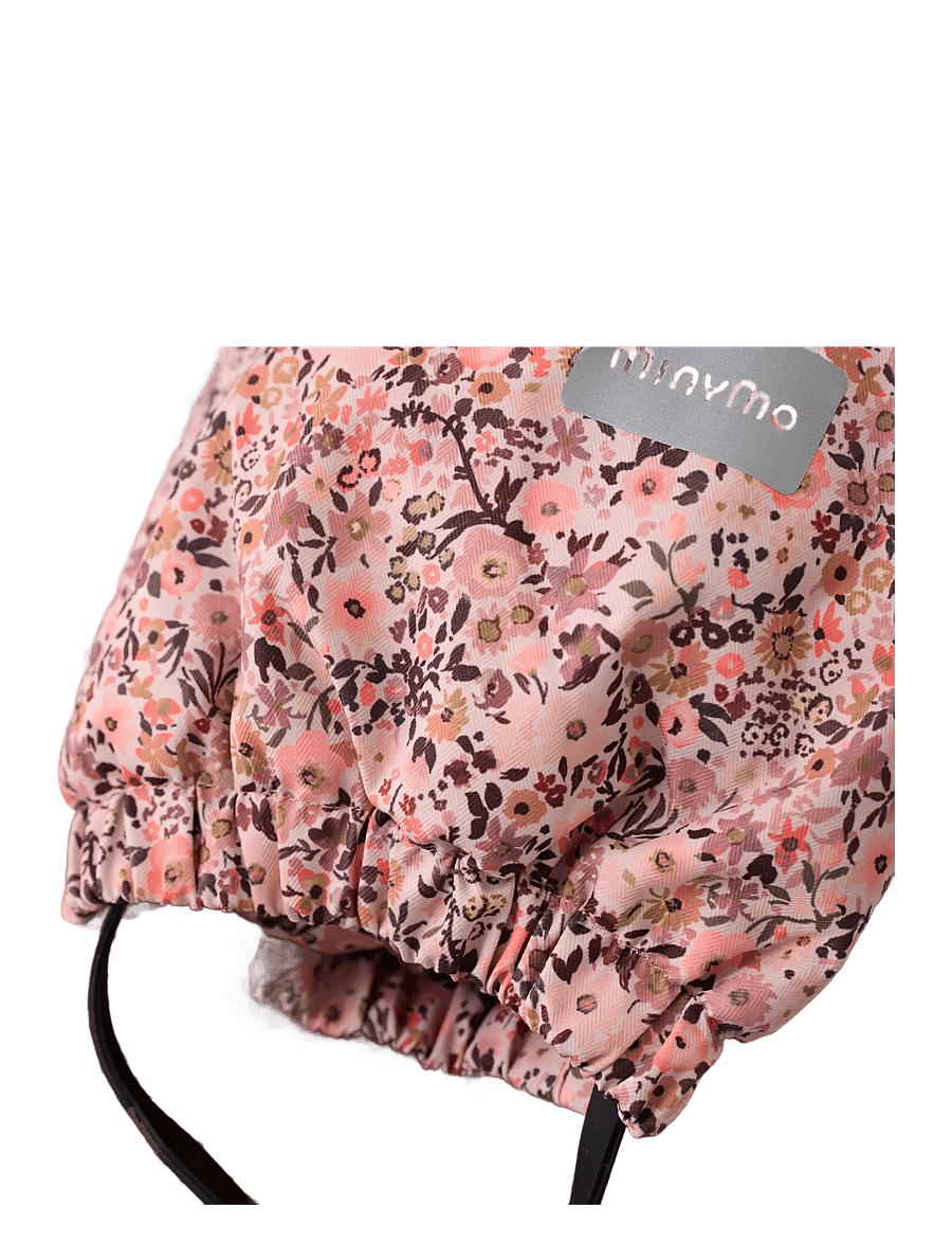 Minymo - Snow Suit AOP - snowsuit - peach whip - 2