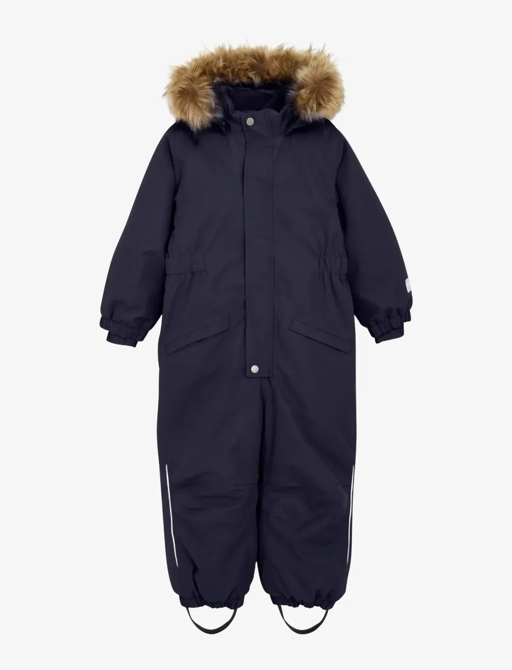 Minymo - Snow Suit w. Fur - schneeanzug - parisian night - 0