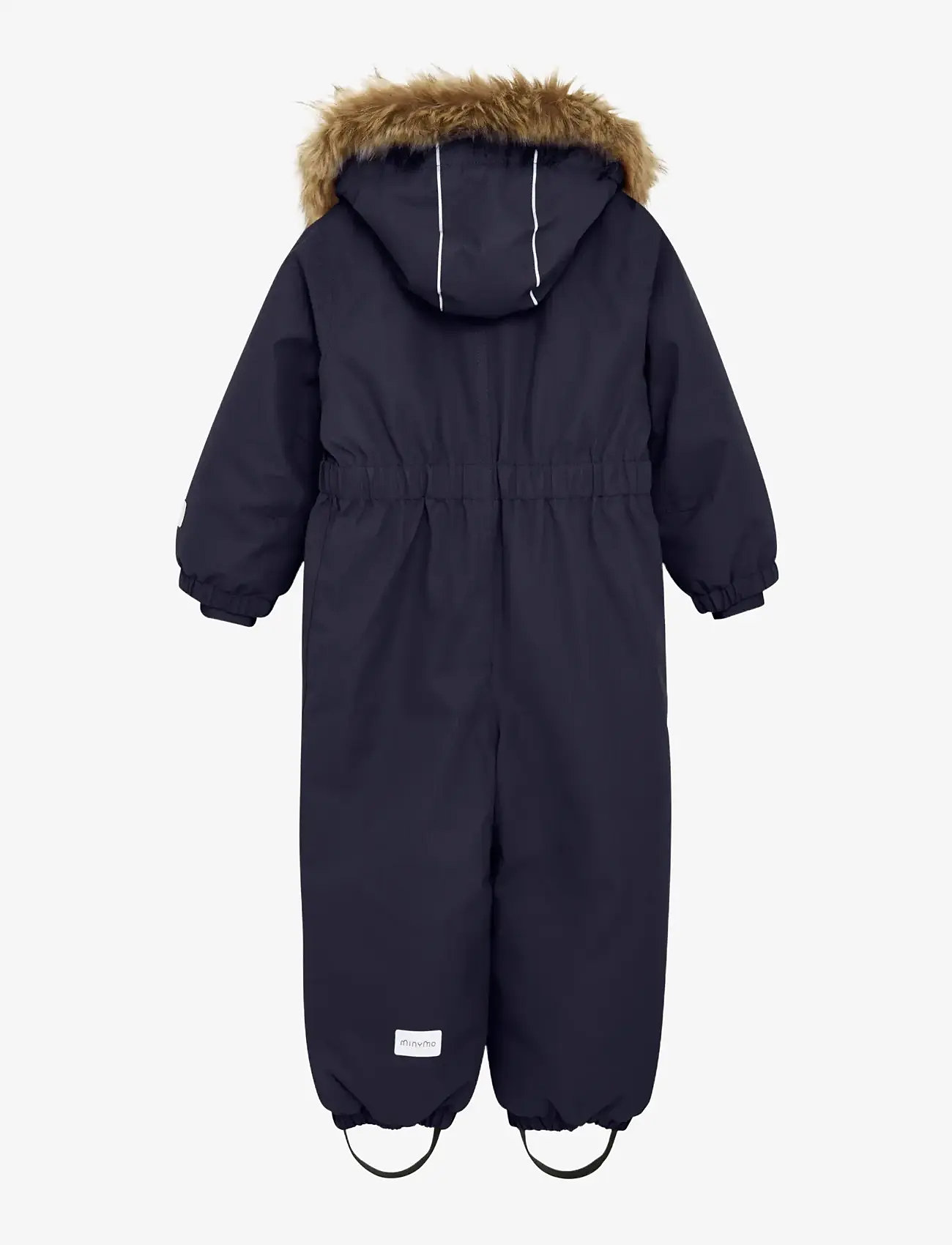 Minymo - Snow Suit w. Fur - vinteroveraller - parisian night - 1