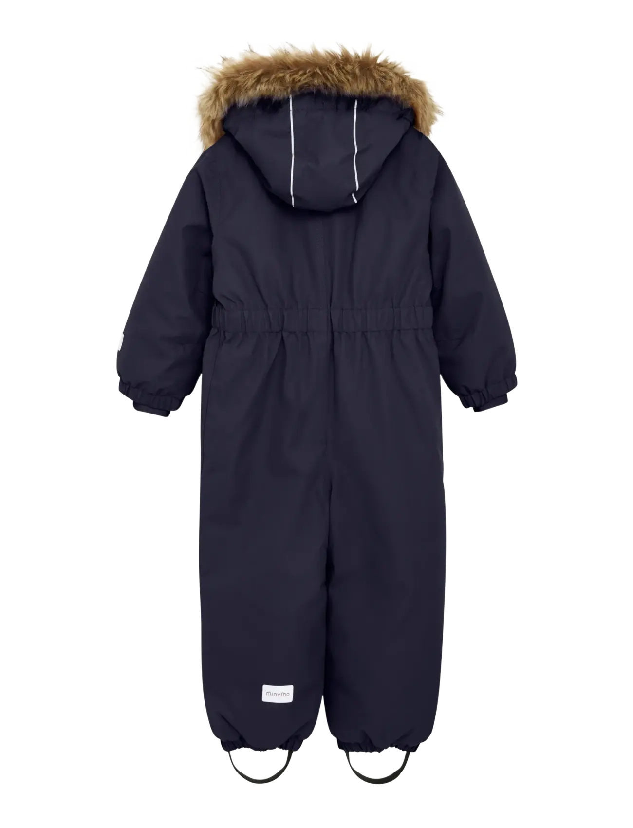 Minymo - Snow Suit w. Fur - snowsuit - parisian night - 1