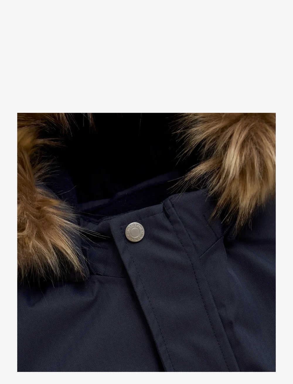 Minymo - Snow Suit w. Fur - schneeanzug - parisian night - 3