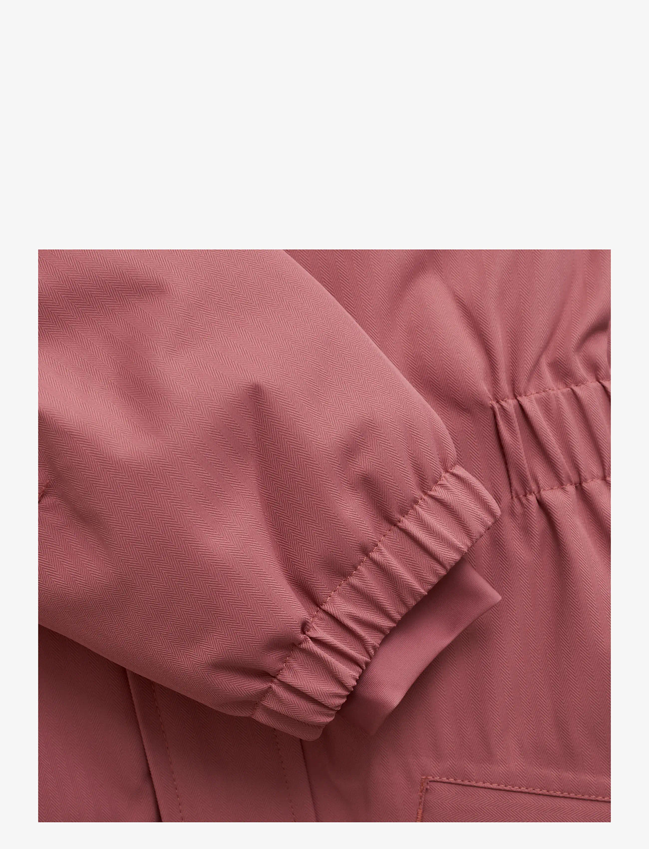 Minymo - Snow Suit w. Fur - vinteroveraller - withered rose - 3