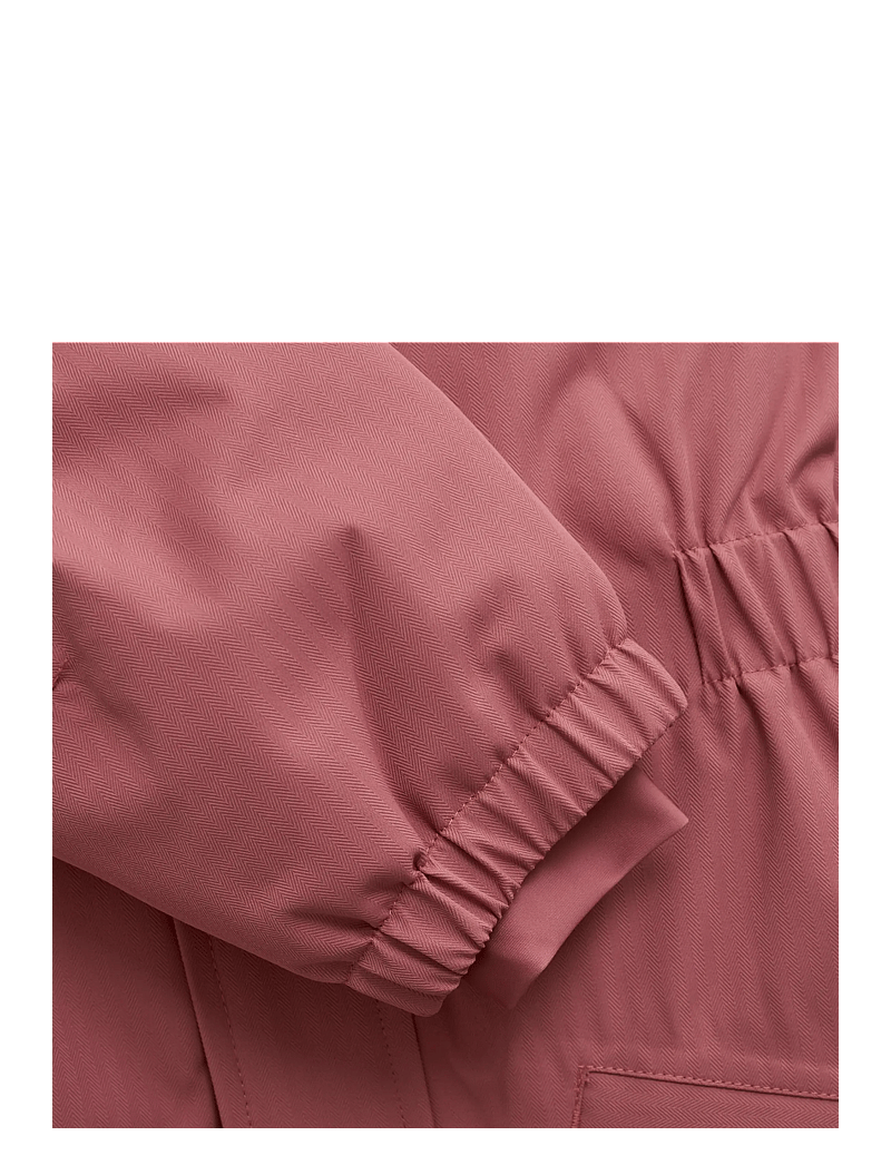 Minymo - Snow Suit w. Fur - vinteroveraller - withered rose - 3