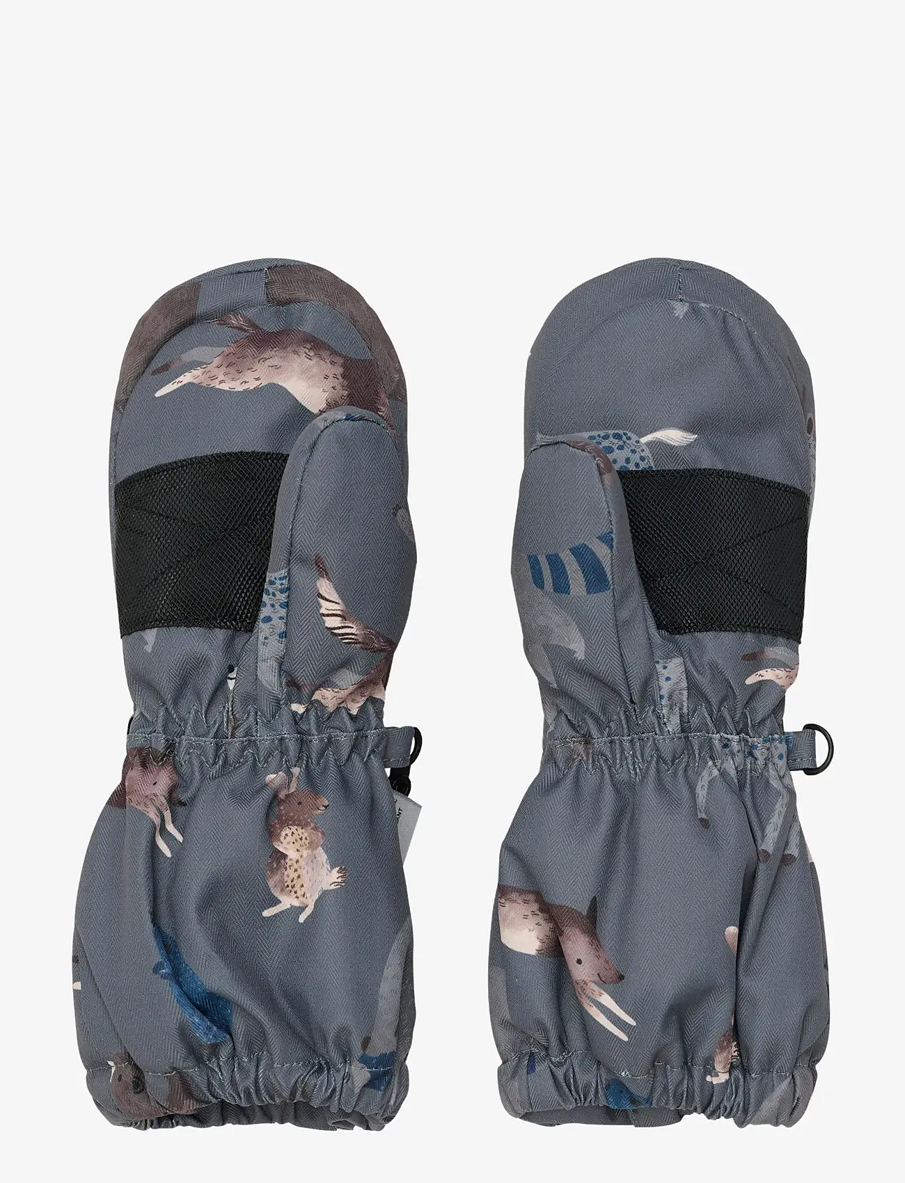 Minymo - Mittens - handschuhe - dark gull grey - 1