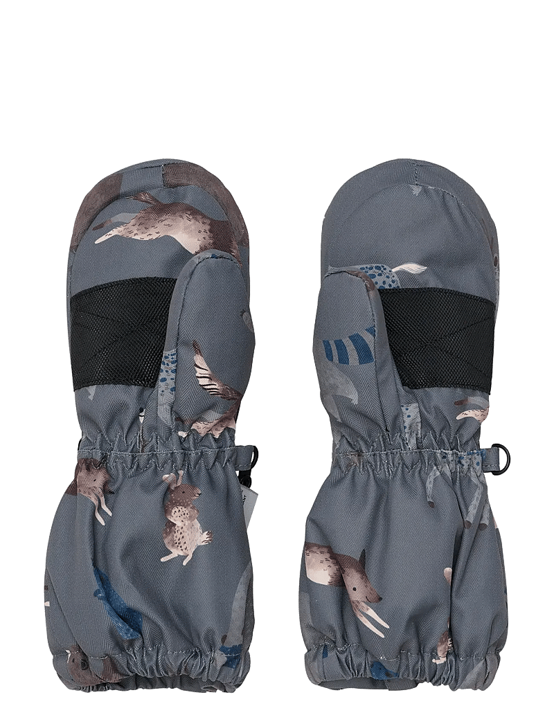 Minymo - Mittens - handschuhe - dark gull grey - 1