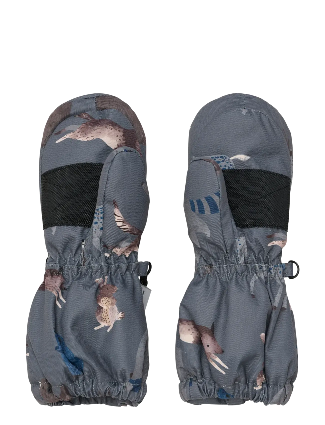 Minymo - Mittens - accessoires - dark gull grey - 1