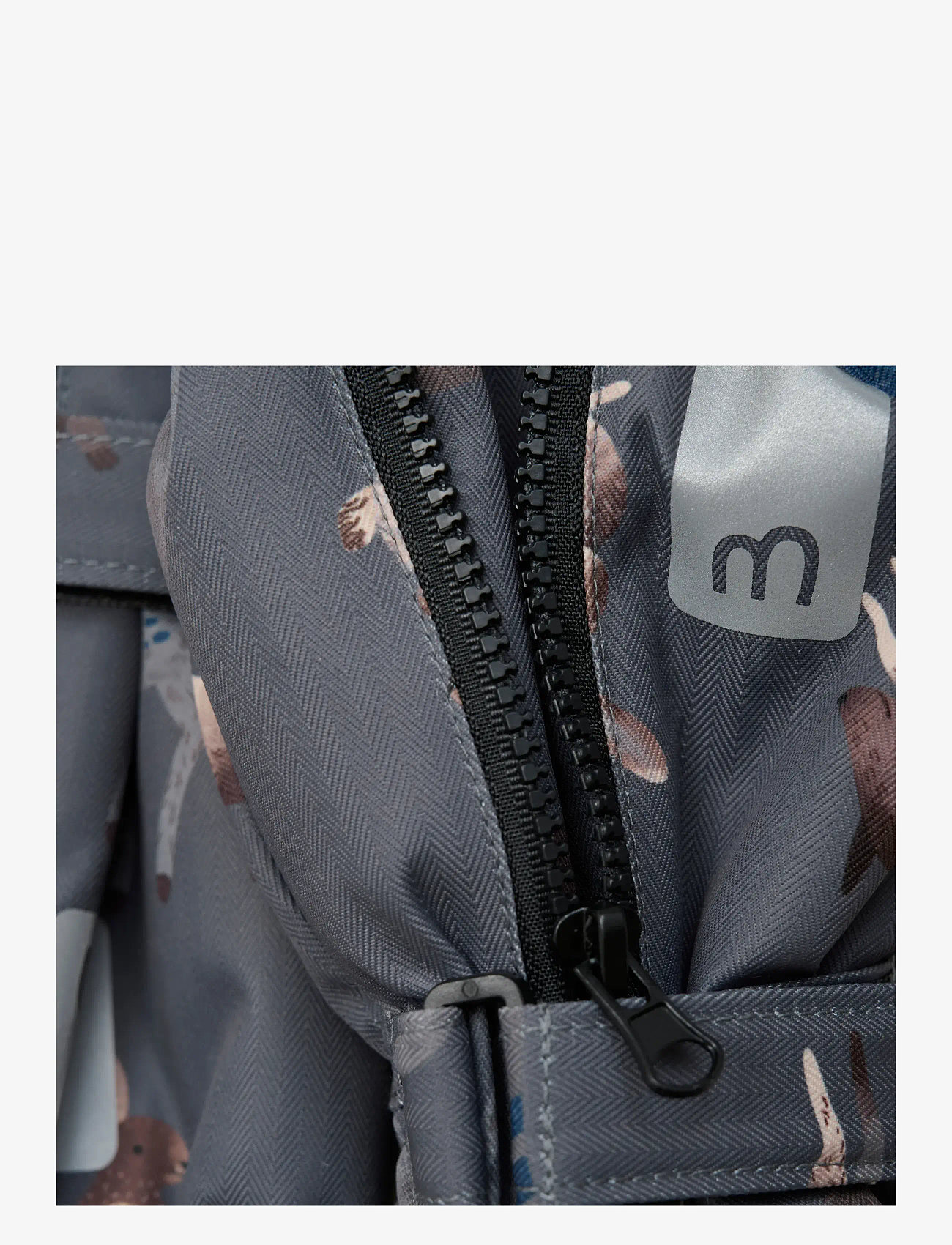 Minymo - Mittens - handschuhe - dark gull grey - 2