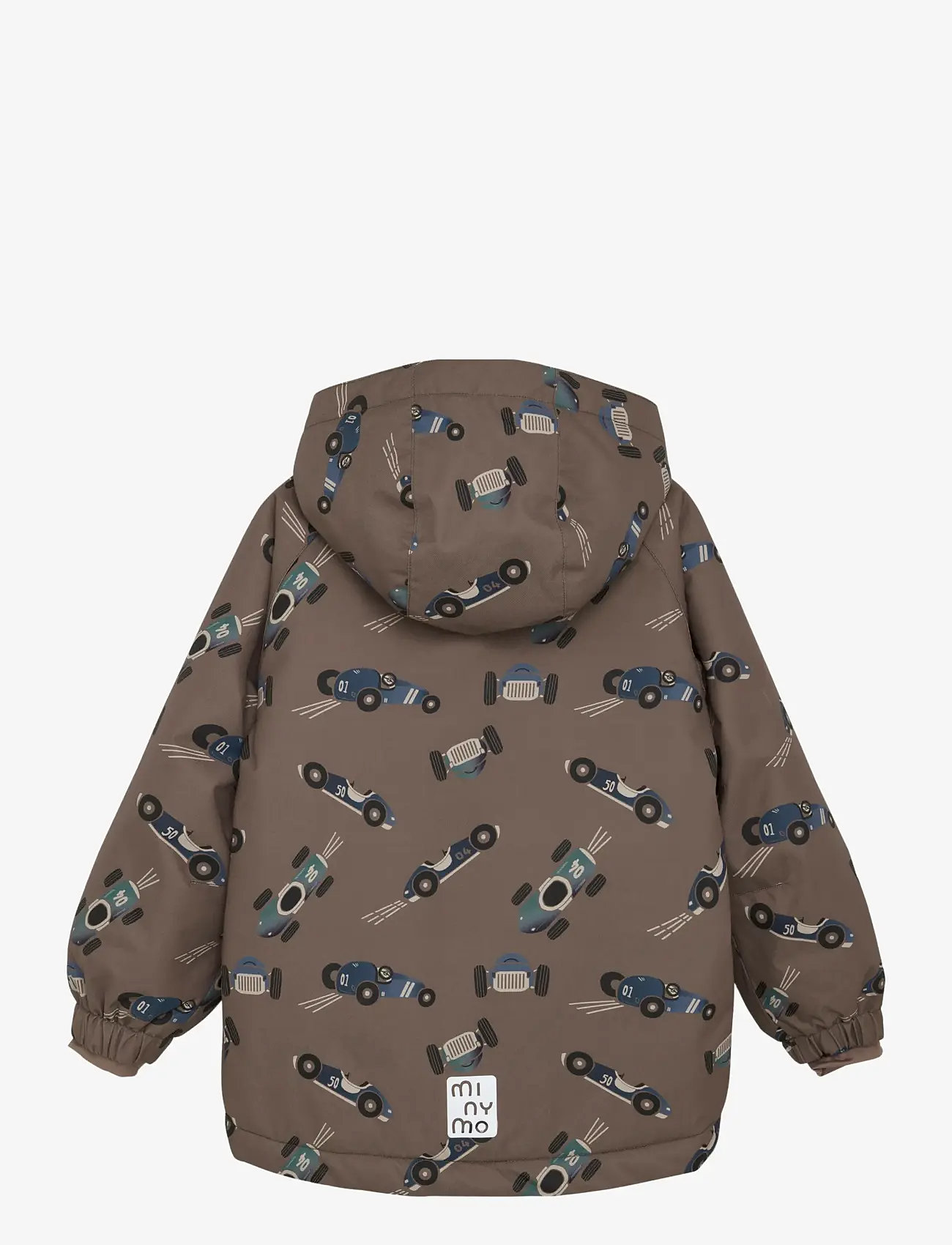 Minymo - Snow Jacket AOP - suusajoped - caribou - 2