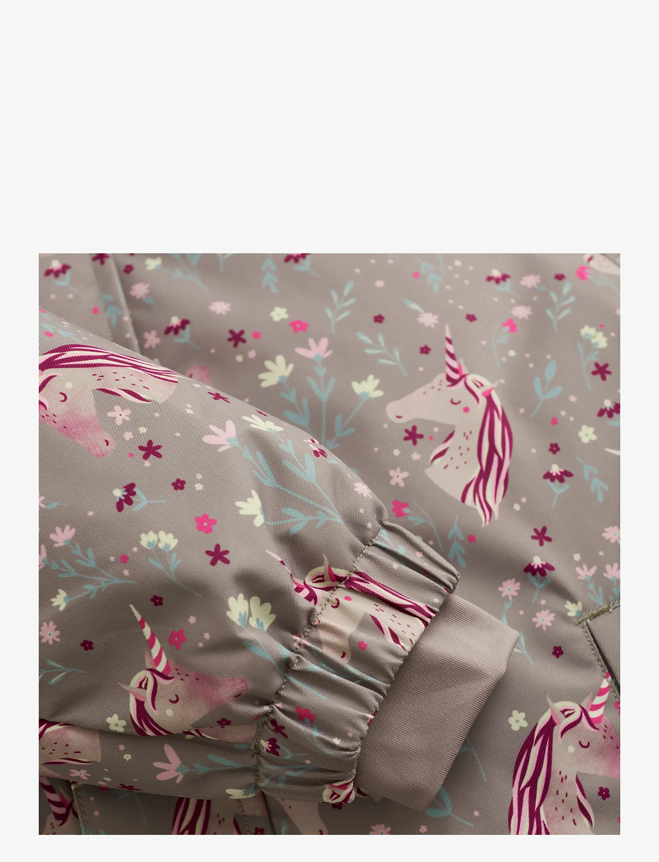 Minymo - Snow Jacket AOP - jacken & mäntel - roasted cashew - 3