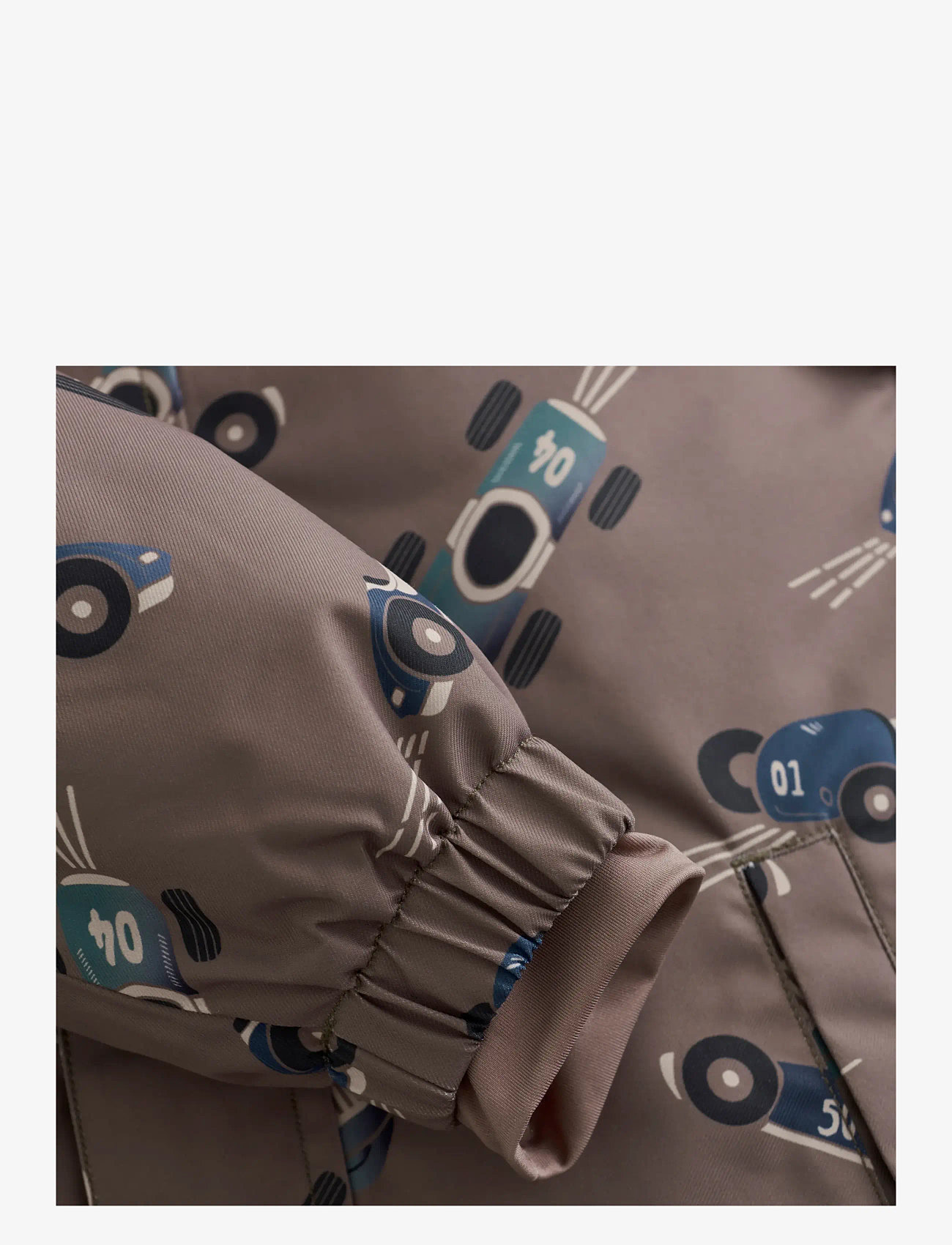 Minymo - Snow Suit AOP - talvihaalarit - caribou - 4