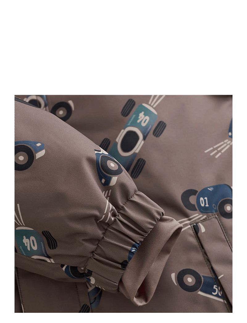 Minymo - Snow Suit AOP - talvihaalarit - caribou - 4