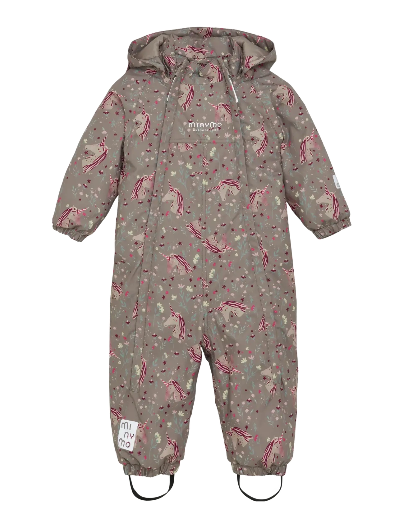 Minymo Snow Suit AOP - Overalls - ROASTED CASHEW / brown