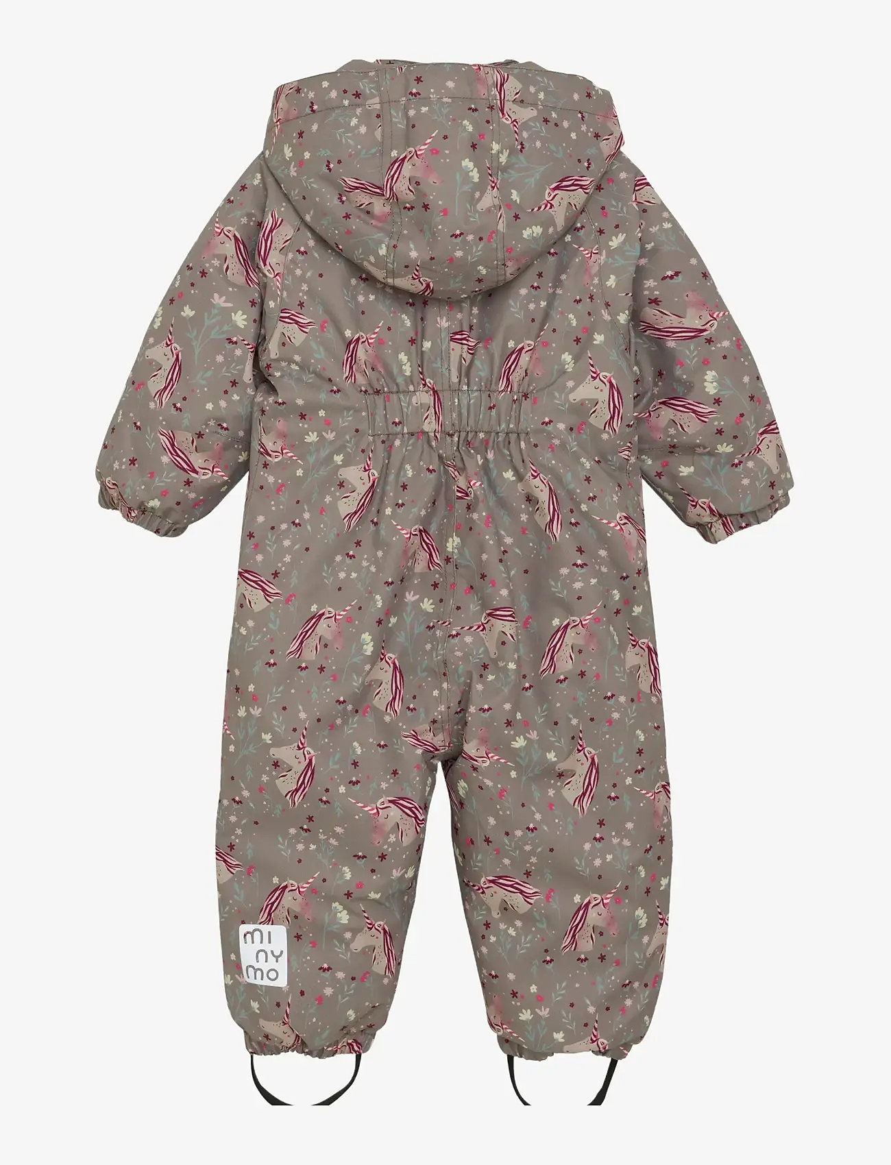 Minymo - Snow Suit AOP - vinteroveraller - roasted cashew - 2
