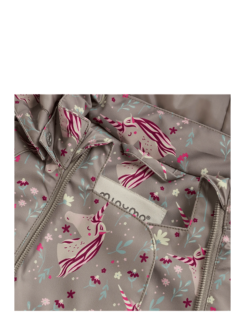 Minymo - Snow Suit AOP - vinteroveraller - roasted cashew - 3