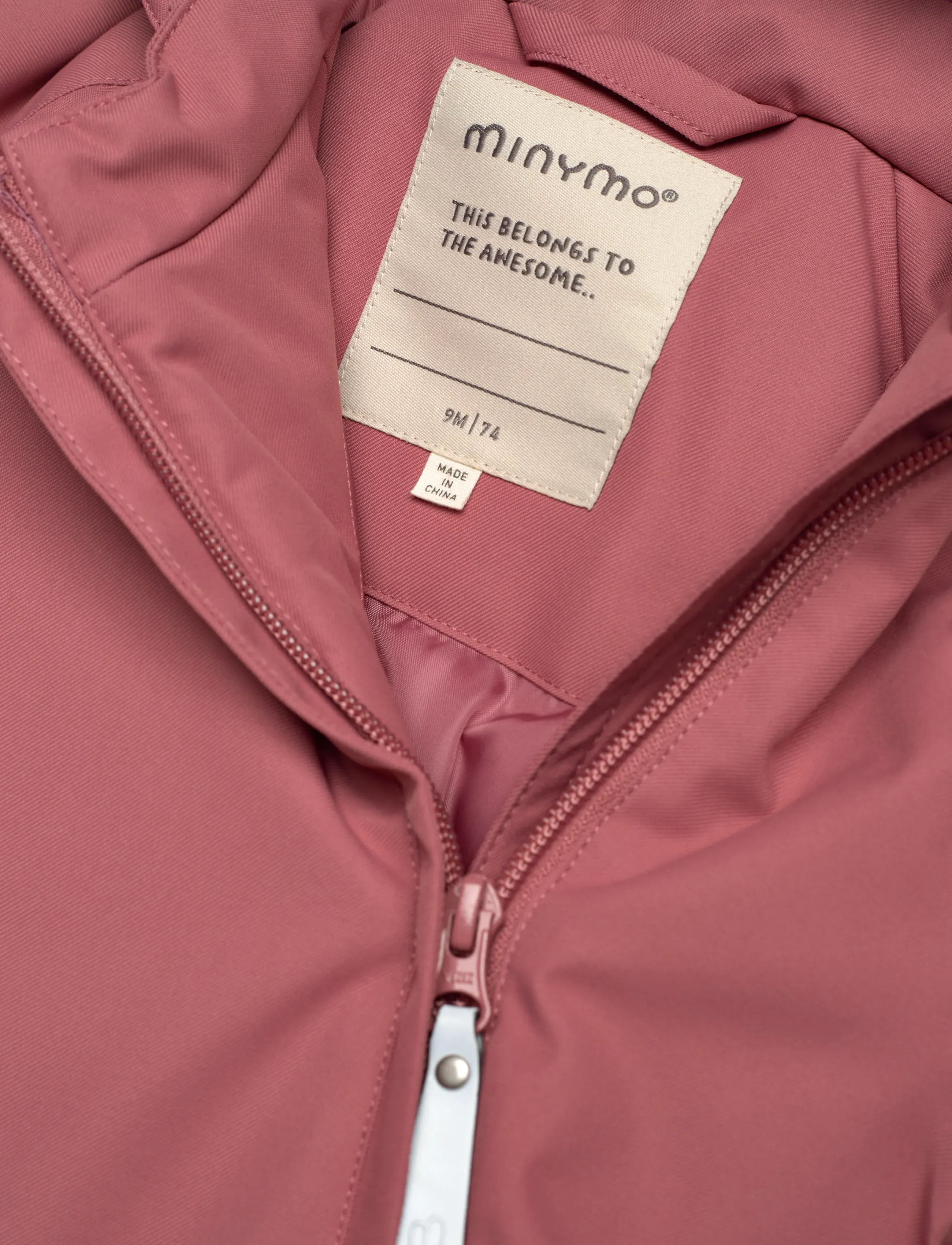 Minymo - Snow Suit - snowsuit - withered rose - 2