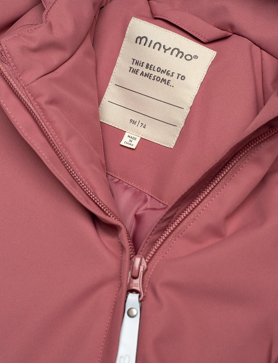 Minymo - Snow Suit - snowsuit - withered rose - 2