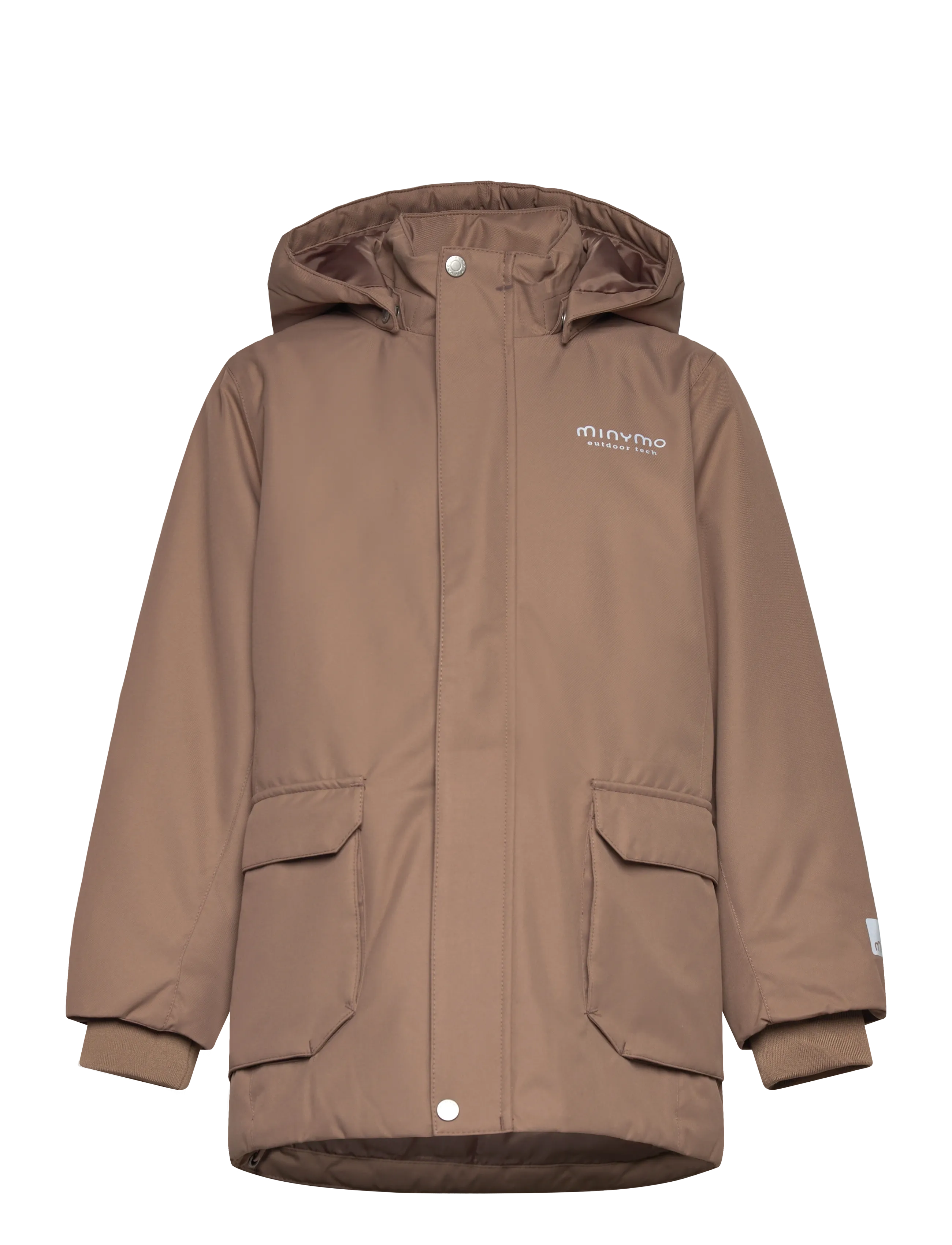 Minymo Snow Jacket, 116, Snow-ski Clothing, Braun - Kinder