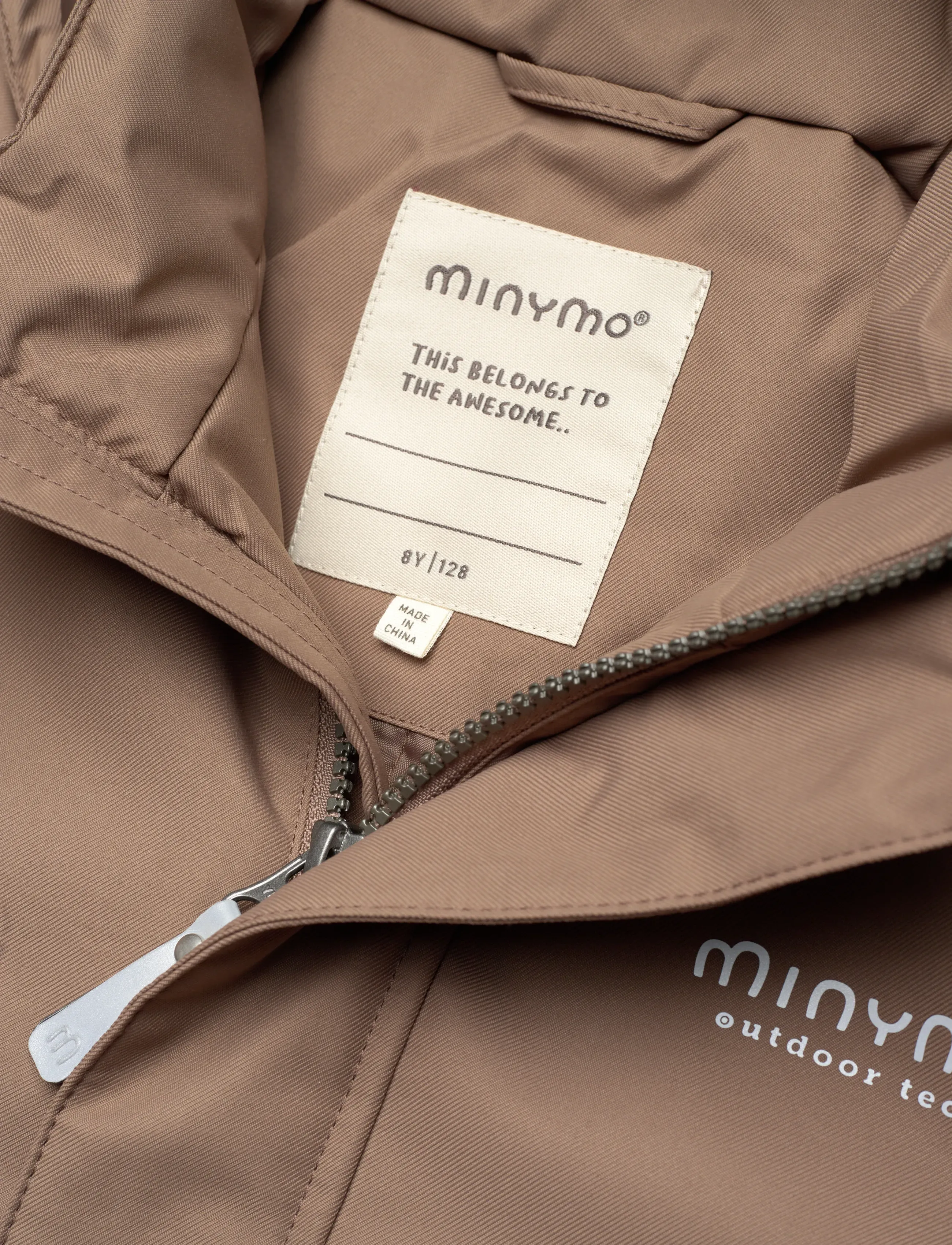 Minymo - Snow Jacket - suusajoped - caribou - 2