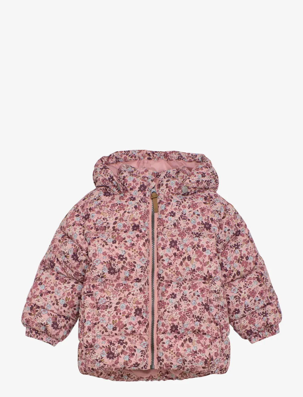Minymo - Quilted Jacket AOP - quiltade jackor - misty rose - 1