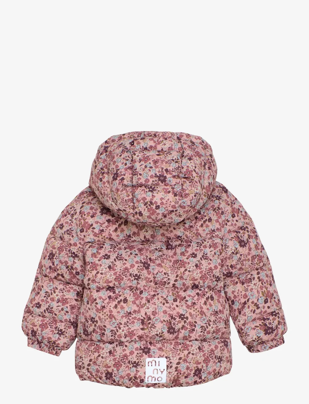 Minymo - Quilted Jacket AOP - quiltade jackor - misty rose - 2