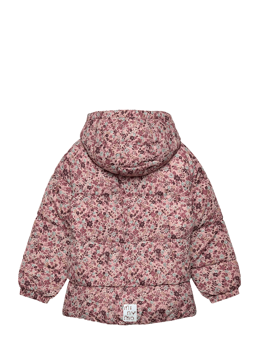 Minymo - Quilted Jacket AOP - steppjacken - misty rose - 2