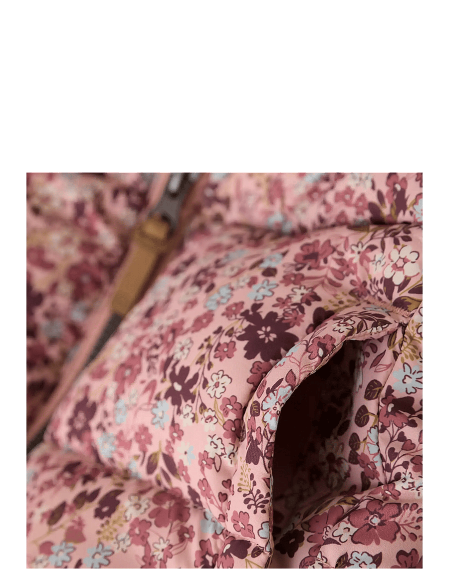 Minymo - Quilted Jacket AOP - steppjacken - misty rose - 3