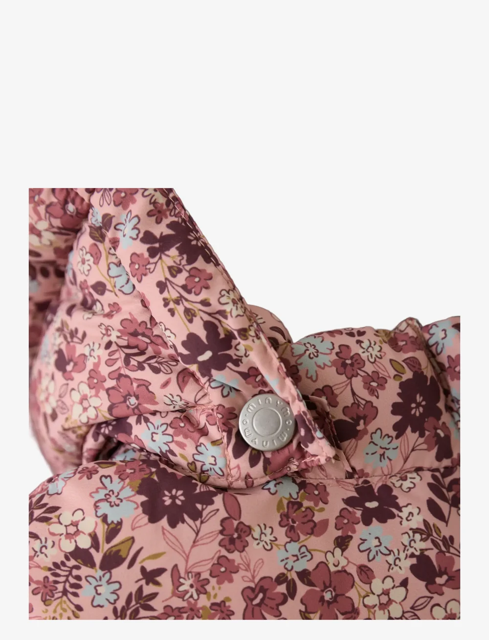 Minymo - Quilted Jacket AOP - quiltade jackor - misty rose - 4