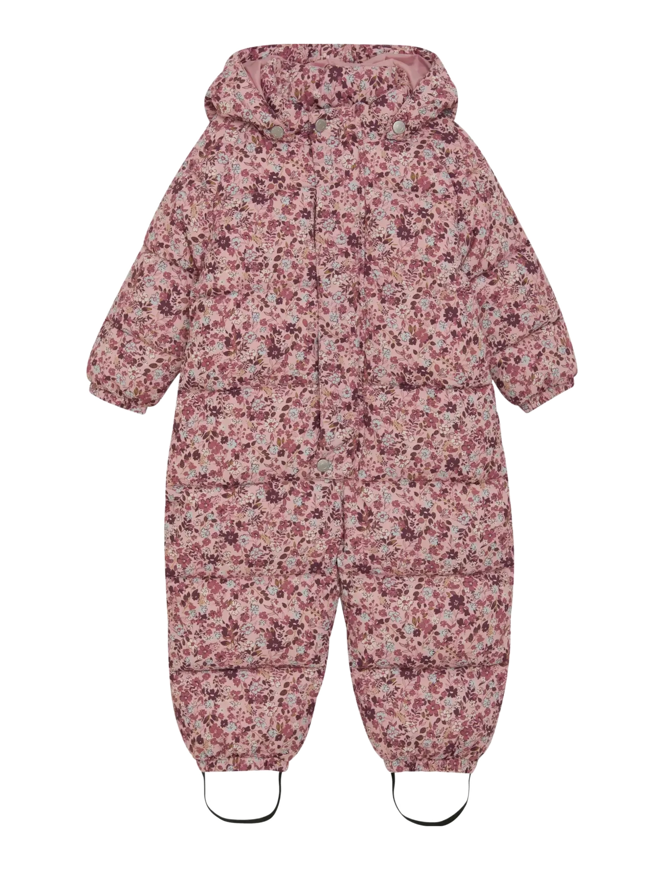 Minymo Quilted Suit AOP - 4 for 3 - MISTY ROSE / pink/rose