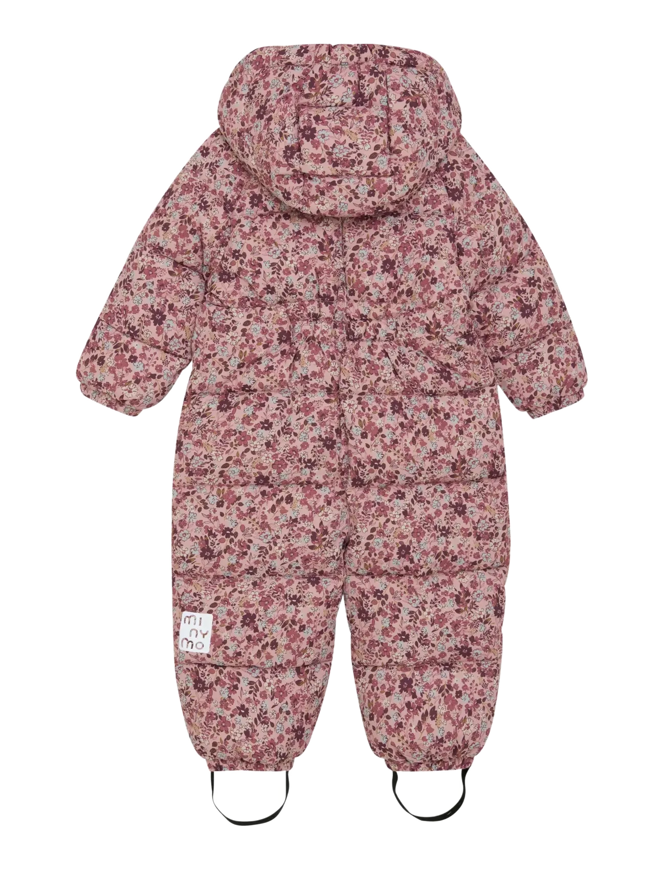 Minymo - Quilted Suit AOP - overtøj - misty rose - 1