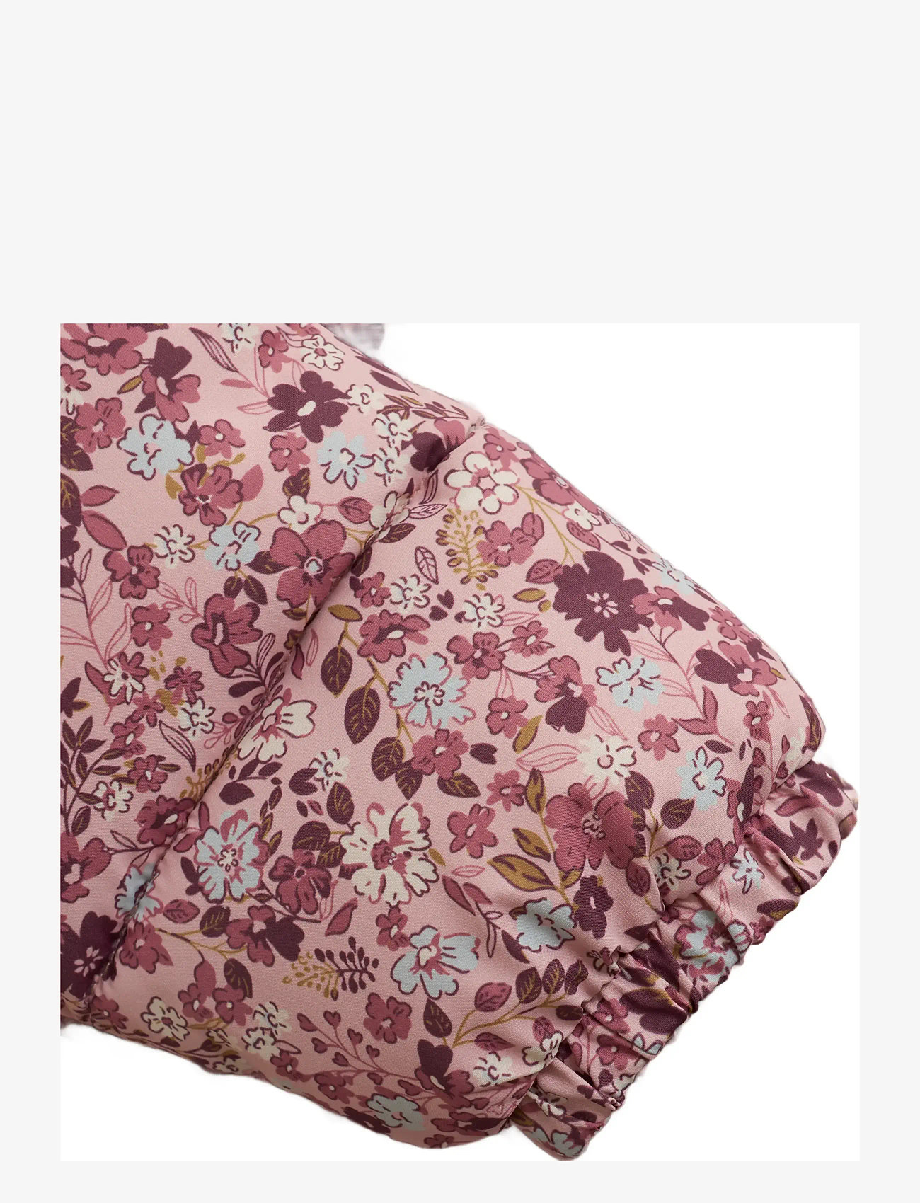 Minymo - Quilted Suit AOP - vinteroveraller - misty rose - 3