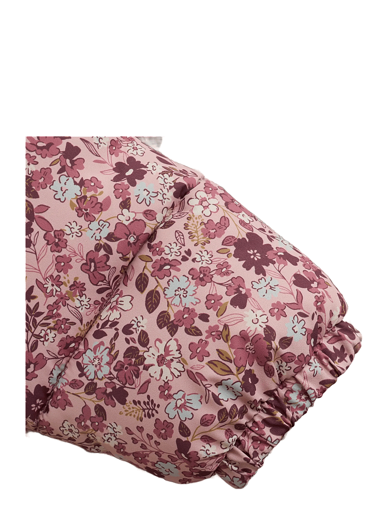 Minymo - Quilted Suit AOP - vinteroveraller - misty rose - 3