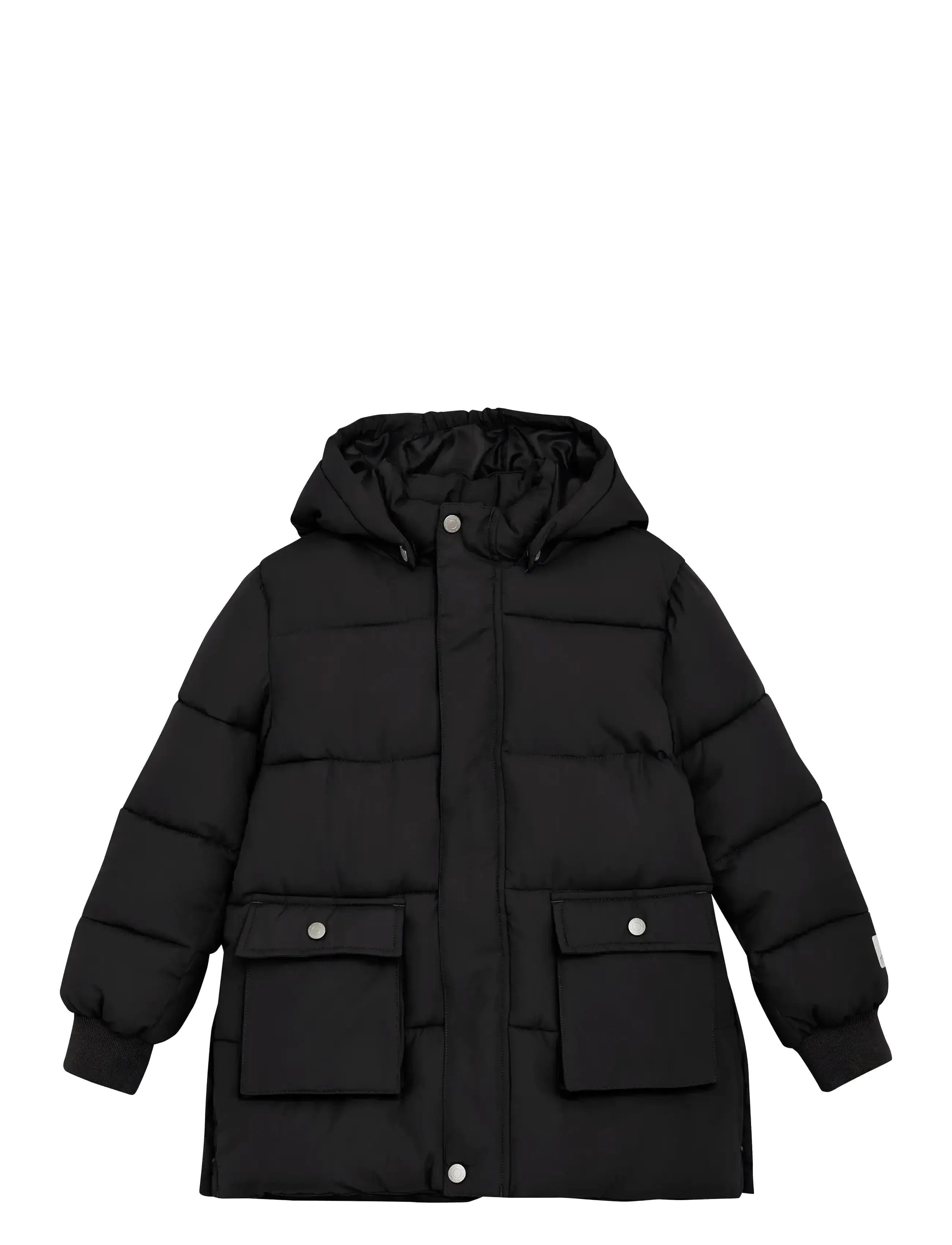 MINYMO Quilted Long Jacke Schwarz - 122 - Kinder