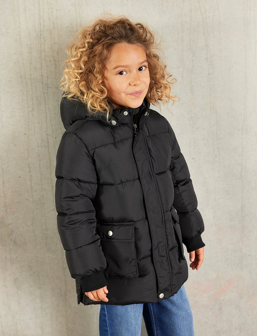 Minymo - Quilted Long Jacket - steppjacken - tap shoe - 0